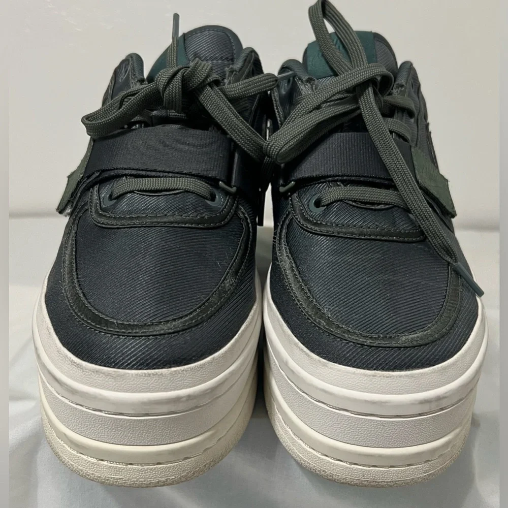 Nike Vandal Y2K Double Stack Platform Sneakers Mineral Spruce chunky